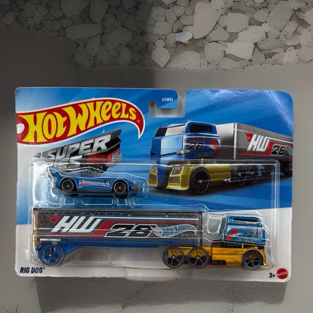 Hot Wheels Super Rigs Rig Dog 2026